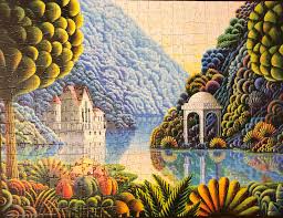 Milton bradley big ben puzzles. Entry Milton Bradley Big Ben Luxe Teal Lake 500 Pieces First Matte Finish Puzzle Never Going Back To Regular Ones Jigsawpuzzles