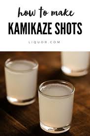 Kamikaze Recipe Shots Alcohol Recipes Vodka Shots Recipe Vodka Shots