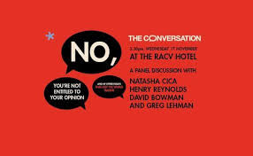 Sold Out No You Re Not Entitled To Your Opinion And 49 Other Essays That Got The World Talking Racv Hobart Hotel November 17 2021