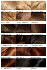 Clairol Hair Color Charts Sbiroregon Org