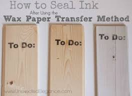 Transfer Images Using Wax Paper Tutorial Wax Paper Transfers Wax Paper Freezer Paper Transfers