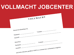 Sie stehen ihnen kostenfrei zum download zur verfügung: Download Vollmacht Zur Vertretung Beim Jobcenter Convictorius