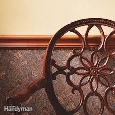 For chair rails and crown moldings: How To Install A Chair Rail Molding Diy Family Handyman