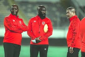 Al ahly made their way to the african confederations cup after an early exit from the champions league, but the red giants had a strong new impetus, which was the addition of this continental tournament to the club's cupboard for the first time. Pitso Mosimane Al Ahly One Step Into Caf Champions League Final After
