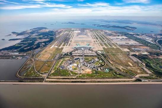 L'aéroport international d'Incheon (Corée du Sud) est l'aéroport le plus fréquenté au monde.