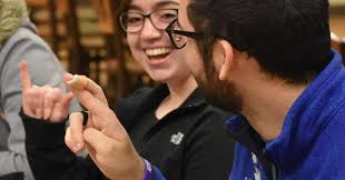 At SU, dinner with a helping of American Sign Language
