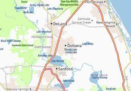 Map Of Deltona Florida Michelin Deltona Map - Viamichelin