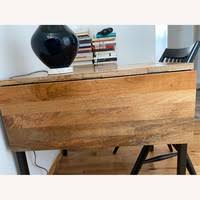 Whether your style is more casual or more formal, find dining room furniture at pottery barn. West Elm Box Frame Drop Leaf Table Aptdeco