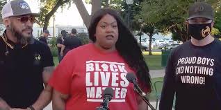 He said that the proud boys was founded to speak up for a new class of minority: Proud Boys Black Lives Matter Leaders Meet To Denounce White Supremacy Mystateline Com