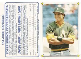 Maybe you would like to learn more about one of these? Jose Canseco Price List Supercollector Catalog