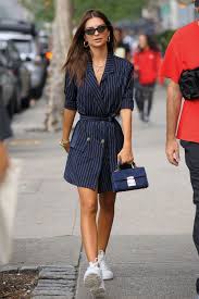 The model showed off some stunning street style while out and about in new york city in july … Emily Ratajkowski Style File