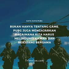 1800+ nama squad dan guild keren untuk pubg, free fire & mobile legends 2021. 50 Kata Kata Gamers Pubg Keren Bijak Romantis Yang Inspiratif Trimelive Com
