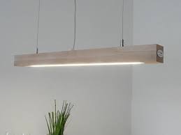 Lampe Suspendue Led 80 Cm Lampe En Bois De Lampe De Hetre En Bois De Lampe De Hetre Lamp Pendant Lamp Lights