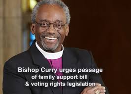 Presiding Bishop Michael Curry of The Episcopal Church urge White House  officials passage of the family support bill and voting rights legislation.  Learn more at stlamerican.com. Link in bio #BishopMichaelBCurry  #stlamerican #stlreligion