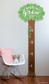 Printable Height Chart For Kids Lia Griffith Height Chart Kids Woodworking Projects For Kids Kids Growth Chart