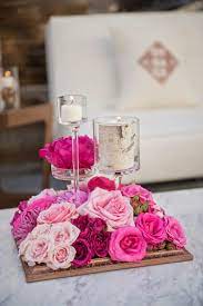 Wedding Ideas With The Hottest Pinterest Ideas Modwedding Pink Centerpieces Pink Wedding Centerpieces Wedding Centerpieces