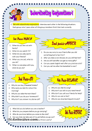 Subordinate Conjunctions 1 Subordinating Conjunctions Conjunctions Worksheet Conjunctions