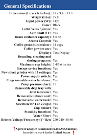 Jura, saeco, aeg) with tests, tips, troubleshooting, maintenance instructions and repair manuals. De Longhi Fully Automatic Bean To Cup Coffee Machine Ecam25 462 B 220 W Black Buy Online At Best Price In Uae Amazon Ae