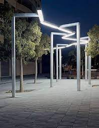 Contemporary Lamp Post Via Lactea By Enric Batlle Amp Joan Roig Santa Landscape Design Urban Lighting Public Space Design
