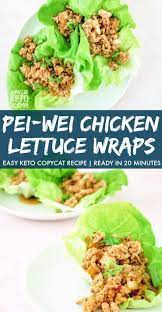 Check spelling or type a new query. Pf Chang S Chicken Lettuce Wraps Keto Copycat Recipe