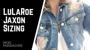 Lularoe Jaxon Denim Jacket Sizing Youtube