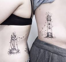 Light skin men will prefer the dark design ink of the lighthouse tattoo on the upper left arm. 100 Of The Most Incredible Ocean Tattoo Ideas Inspiration Guaranteed