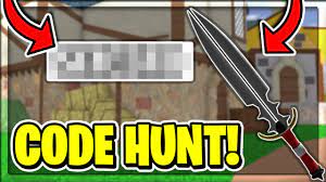 Fnf codes murder mysetery knife. Code Hunt Location In Roblox Murder Mystery 3 Secret Knife Code Youtube