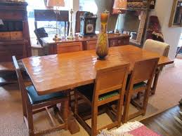 Furniture refers to movable objects intended to support various human activities such as seating (e.g., chairs, stools, and sofas), eating (tables), and sleeping (e.g., beds). Antiques Atlas Superb 1950 S Mouseman Dining Table Chairs