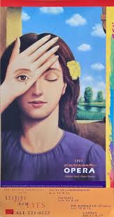 Rafal Olbinski (b. 1943), Hearing with New Eyes, 1997