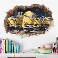 We did not find results for: Cartoon Minions 3d Broken Hole Wall Stickers For Home Decoration Diy Anime Movie Poster Kids Room Wall Art Decals Buy At The Price Of 4 07 In Aliexpress Com Imall Com