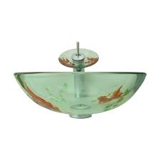 Seven koi crew left burning and sinking yacht, going into boat or lifa raft, all were rescued by fishing vessel and. Renovators Supply Bathroom Glass Vessel Sink Koi Fish Waterfall Faucet Combo