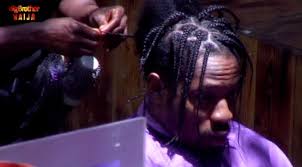 A chnk of braids is pulled t the back while 3 braids are. Kiddwaya S Aggresive Defender On Twitter Our King Ike Be Looking Like Asap Rocky Tyga Travis Scott And Offset At The Same Time Bbnaija