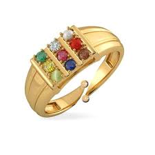 Natural Lab Certified Navratan Gemstone Ring Customized Ring Etsy In 2020 Gemstones Gemstone Rings Custom Rings
