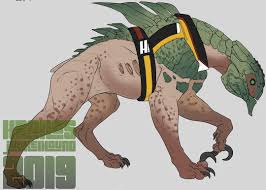 Kronos On Instagram This Is Ryder One Of My Four Personal Skag Characters For A Borderlands Au Story I Have He S The Runt Of The Borderlands Character Pup
