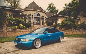 White audi s4 wallpaper 1920x1080. Hd Wallpaper Audi A4 B5 Blue Stance Tuning Wallpaper Flare