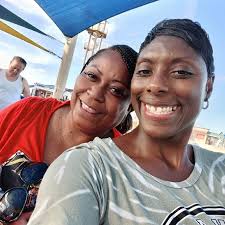 Enjoying family time with my sister girl.