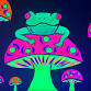 Glow in the Dark Paint Party in Rotorua - Frog on event image