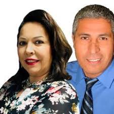 Miriam Sarmiento and Joe Manuel Pelaez