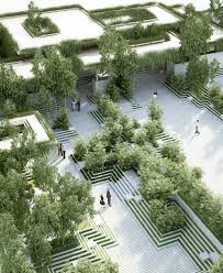 Magic Breeze Landscape Facade Design On Behance Landscape Architecture Design Urban Landscape Design Ecology Design