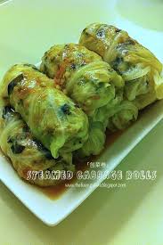Steamed Cabbage Roll Steamed Cabbage Cabbage Rolls Cabbage