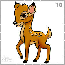 Baby animal drawings cute simple animal drawings how to draw a baby deer, baby deer. 216 How To Draw Baby Deer 10 Step Craft Mart