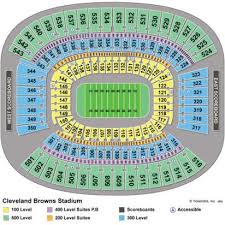 60 prototypic cleveland browns stadium seat chart