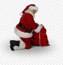Find & download free graphic resources for santa claus. Catch Santa Claus In My House For Christmas Messages Kneeling Santa Claus Png Image With Transparent Background Toppng