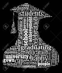 So my questions are : Graduate Info Text Graphic And Arrangement Concept On Black Background Stock Photo Picture And Royalty Free Image Image 20705017
