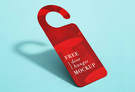 Free Door Hanger Mockup Mockups Design Free Premium Mockups Psd Template Free Door Hangers Hanger