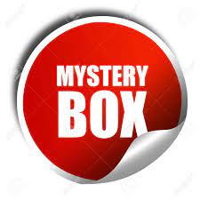 Mystery Box 3d Rendering Red Sticker With White Text Stock Photo Picture And Royalty Free Image Image 57003837
