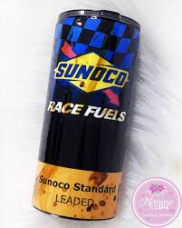 Made To Order Sunoco Race Fuels Tumbler Stainless Steel Tumbler Personalized No Glitter Tumbler Personalized Tumbler Glass Tumbler Design Tumbler Stainless Steel Tumblers