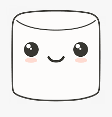 Marshmallow stock vectors, clipart and illustrations. Cute Marshmallow Free Transparent Clipart Clipartkey