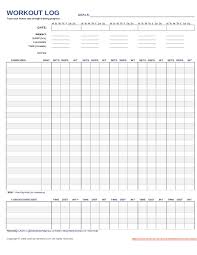 The excel template builder facilitates template design by automating the insertion of simple mappings, providing preview functionality, and enabling direct connection to the bi publisher server. 5 Workout Log Excel Examples Examples