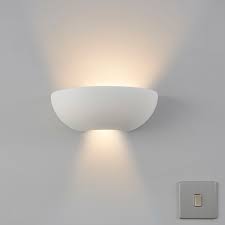 Find led kitchen lighting today! Volos Sphere White Single Wall Light Departments Diy At B Wall Lights Wall Lamps Bedroom Bedroom Light Fixtures